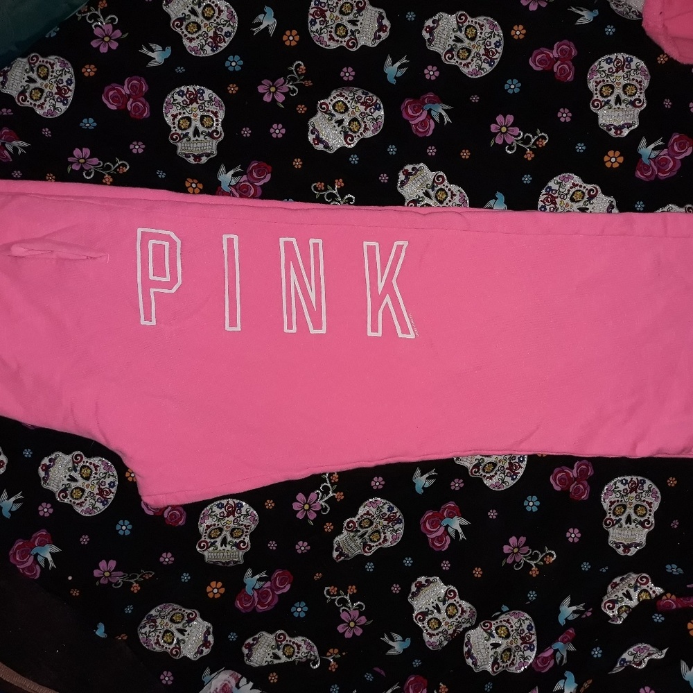 SOLD***victoria secret pink Drawstring Sweats